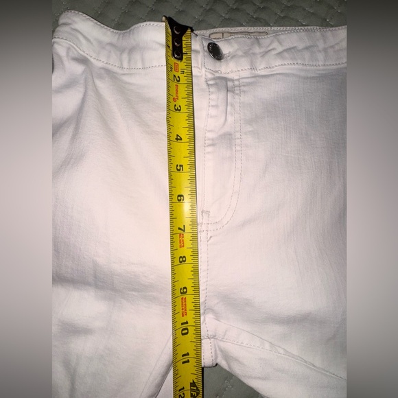 Free People We The Free Just Float Wide Leg Jean White Raw Hem Womens 27. - Picture 8 of 15